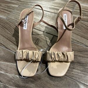 Chelsea Paris Beige Strappy Sandals